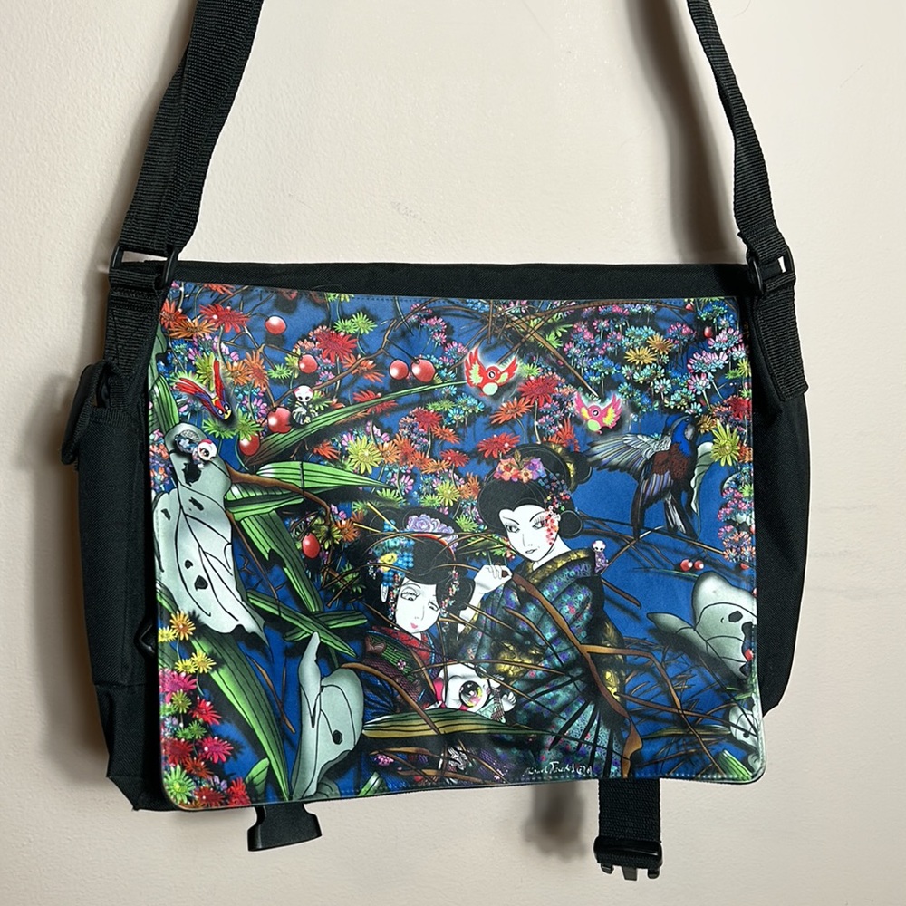 Miguel Paredes Miami Based Artist Anime Japanese Messenger bag Rare